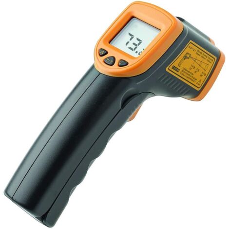 Termómetro infrarrojo digital sin contacto, pistola de medición de temperatura láser de lectura instantánea (1/2)