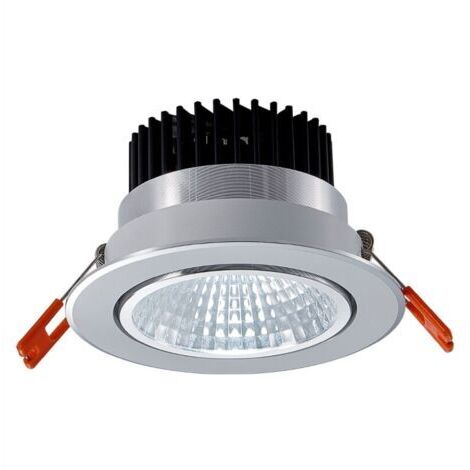 LED spot encastré,Spot encastrable de salle de bain,7W, , blanc chaud,Lot de 1, Ensoleillé (1/3)