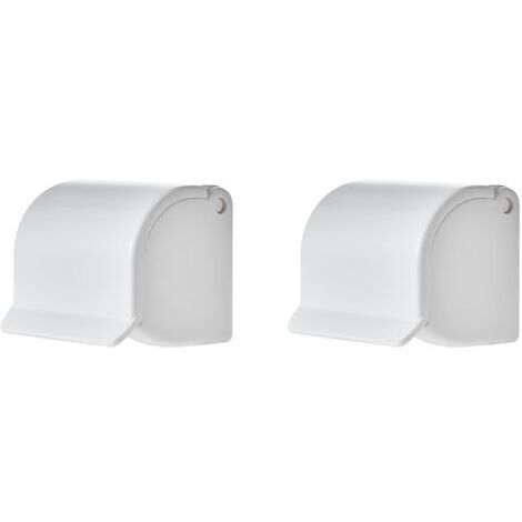 Support de rasoir mural pour hommes, crochet de rangement Non perforé, 2 pièces (1/5)