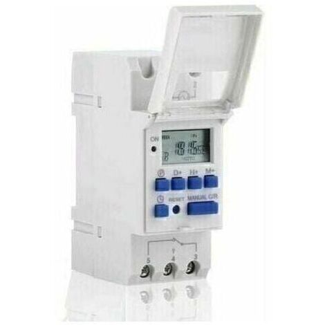 Minuterie numérique - Écran LCD - Relais programmable - 16on & 16off Minuterie(220V)) (1/5)