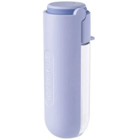 Distributeur d'eau portable pour chien - Distributeur de boisson - Gamelle pour promener en extérieur - Sécurisé - Stabilité - Pour chats et chiens(mauve) (1/5)