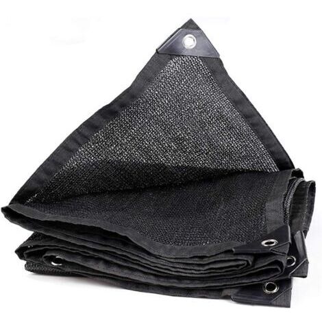 shade net, Toile d'ombrage Noire.4M5M-Ensoleillé (1/4)