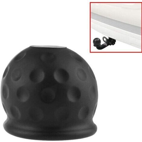 Capuchon de protection d'attelage de remorque pour boules d'attelage, adaptateur de remorque à 7 trous, adapté à la boule d'attelage standard de 50 mm (1/5)