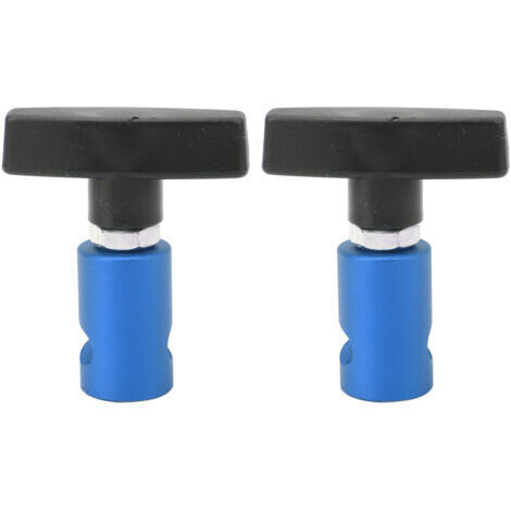 2 pièces pince de Support de levage pince de jambe de force de capot et étrier de bougie d'allumage outil 2 en 1 pour capot de voiture hayon bleu (1/5)