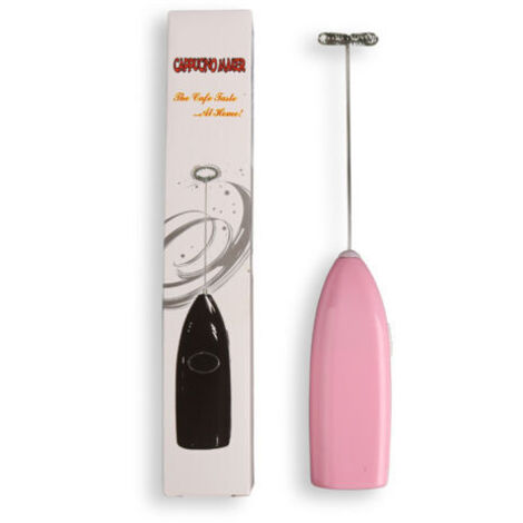 Chocolat Lait Pichet Mousseur Cuisine Agitateur Mélangeur Mousseur Rose (1/3)