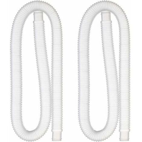 Tuyau de piscine, tuyau de rechange pour piscine, tuyau de rechange pour piscine, compatible avec les pompes INTEX 2 pièces, Ensoleillé (1/5)