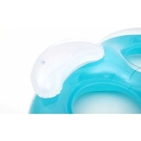 Jeux Gonflable Piscine, 2 Pcs Ensemble Jeu Piscine Enfant, PVC Jeux Piscine Adulte, Bouee Piscine pour Les Enfants Adultes