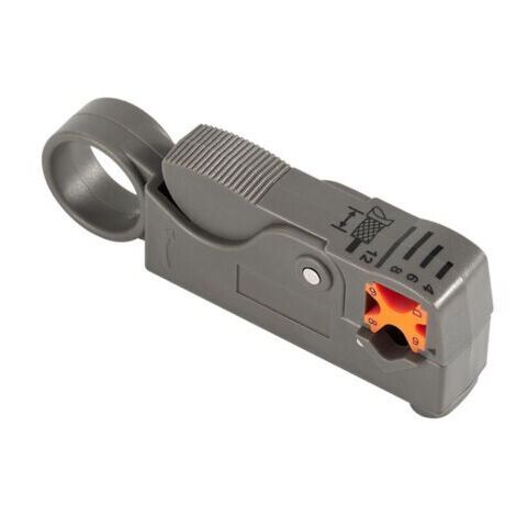 Multifonction Pince à dénuder Coaxial Outil Réseau,1 pcs Dénudeur de Câble Réseau Dénudeur de Câble/Couteau/Appareil (1/5)