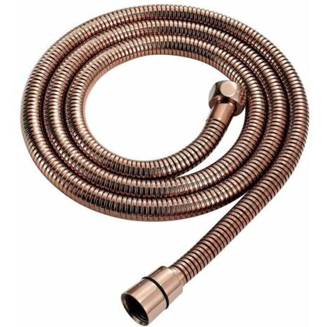 Flexible de douche 150 cm vieux cuivre rétro tuyau de douche tuyau de douche laiton douche (1/5)