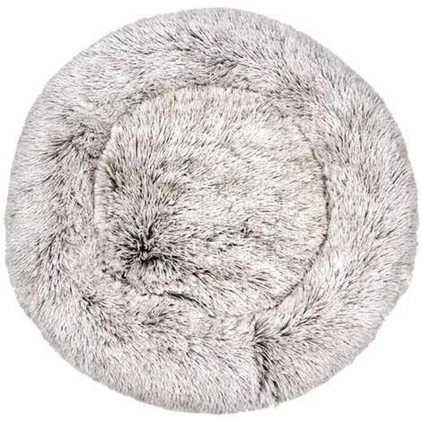 Lit pour chat, coussin moelleux, doux lavable pour chiens chats (dégradé marron, 40 cm), Ensoleillé