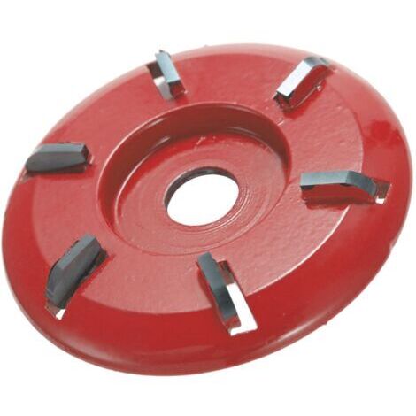 Six Dents Puissance De Sculpture Sur Bois Outil Disque Fraise Pour 16 Mm D'Ouverture Angle Grinder (1/5)