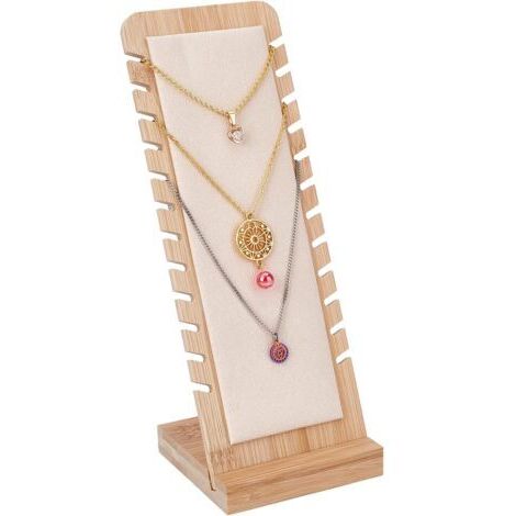 Présentoir à bijoux pour colliers, pendentifs, bracelets (1/3)