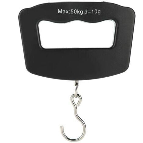 Pèse Bagage numérique 50kg / 10g Balance Bagage Voyage Portable Pèse Bagage Échelle de pêche Pèse Valise pour Poste Voyage Shopping Usage Domestique