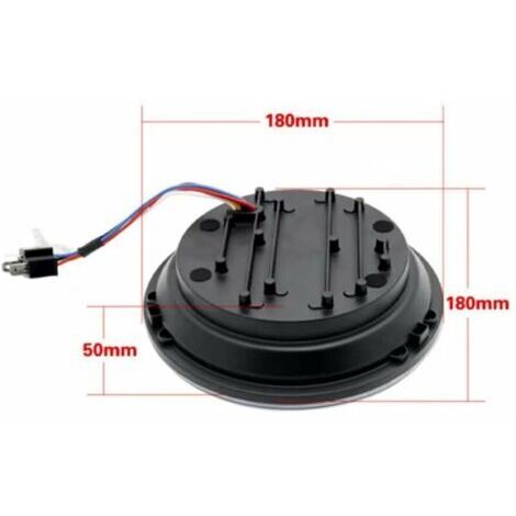 Phares Led De Moto 12 V / 24 V, Clignotants Retro Ronds, Remplacement ...