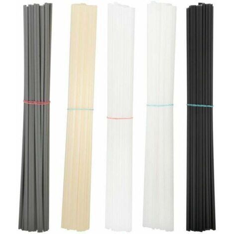 100 pièces baguettes de soudage en plastique ABS/PP/PVC/PE baguettes de soudage pour pare-chocs de voiture pistolet de soudage en plastique/pistolet à air chaud-
