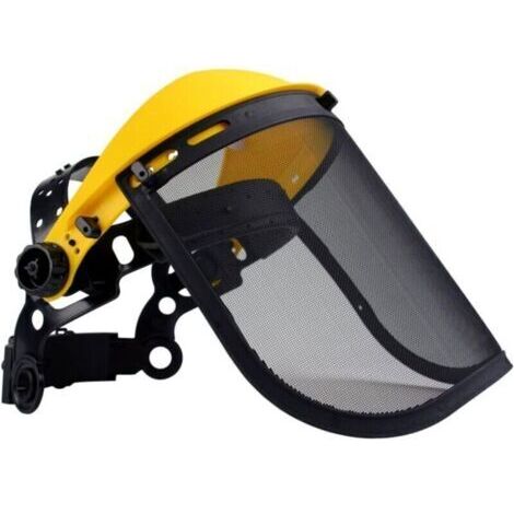 Casque de sécurité avec visière intégrale en maille pour débroussaillage et abattage Prote (1/4)