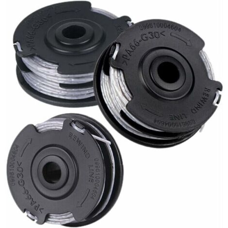 Lot De 3 Bobines Pour Débroussailleuse Bosch Art 24 27 30 30-36 Li 18 M 1,65 Mm - (1/4)