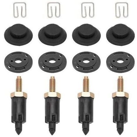 4 Set Fixations Couvre Moteur 2.0 HDI pour Berlingo C4 C5 Xantia Xsara 206 306 307 406 607 806 Expert 0137F6 13711 clips + boulons (1/4)