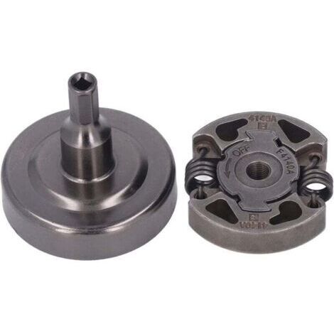 Embrayage et cloche d'embrayag kit pour Stihl FS38 FS40 FS45 FS50 FS55 FS70 et plus séries,accessoire de débroussailleuse pignon avec tambour embrayage pièces détachées (1/4)