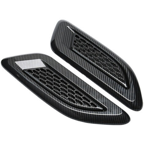 Compatible avec Hyundai pour , Couvercle De Décoration De Capot De Voiture, Capot Turbo, Couvercle De Moteur De Turbine D'admission d'air, Évent De Capot De Voiture Capot De Prise d'air (1/3)