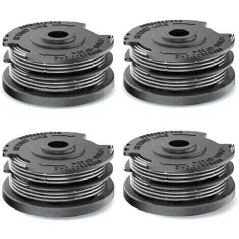 4 pièces de bobines de fil pour bobines de coupe-herbe Bosch, bobine de remplacement de fil en nylon pour coupe-bordures Bosch F016800351 ART 24, 27, 30 et ART 30-36 LI (6,1 m x Ø1,65 mm)- (1/4)