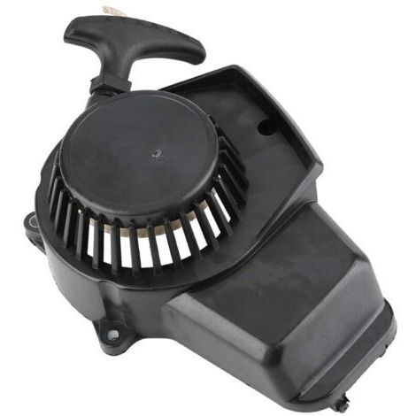 Tirez le démarreur 47-49cc 2 temps pour allumeur universel de quad de saleté de moto(Noir) lanceur pocket bike (1/4)
