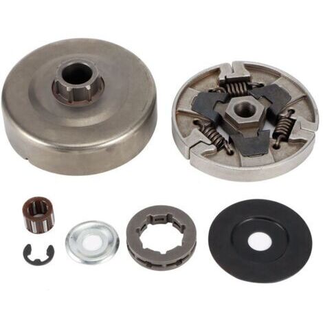 Ensemble de pignon de jante de tambour d'embrayage 3/8 en 7, adapté à la scie électrique Stihl MS660 066 064 MS640 MS661 (1/3)