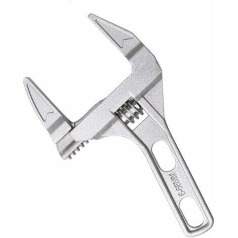 Clés à molette 6-68mm Clé à mâchoire large Clé de salle de bain Outils à main en alliage d'aluminium pour serrer ou desserrer les écrous et les boulons (1/4)
