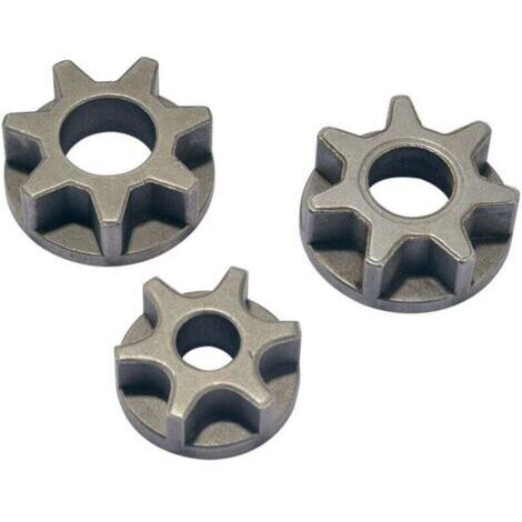 Engrenage de tronçonneuse M10 / M14 / M16 100/125/150pignon de remplacement pour meuleuse d'angle pour support de scie à chaîne accessoires d'outils électriques (1/4)