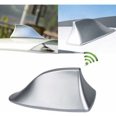 Antenne de Voiture Universelle en Forme d’aileron de Requin - Antenne Radio FM/AM pour Auto SUV Camion Van (1/4)