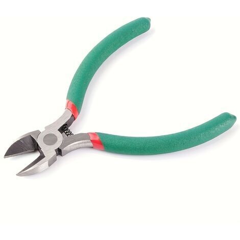 Pince diagonale de jardin 5 pouces – Sécateur manuel en acier au carbone haute dureté, ambidextre, outil professionnel de taille (1/3)
