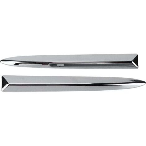 Bande de Moulure de Garniture Chrome Suprieure de Pare-chocs Avant, 735455041 de Remplacement pour FIAT 500 2007 2015 (1/4)