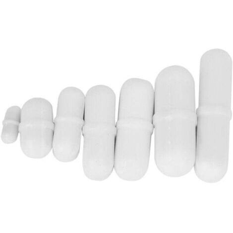 7 Pièces Barreaux Agitation Magnétique Ptfe De Tiges Pour Mélangeurs De Laboratoire Outil Pratique Pour Scientifiques Résistance (1/4)