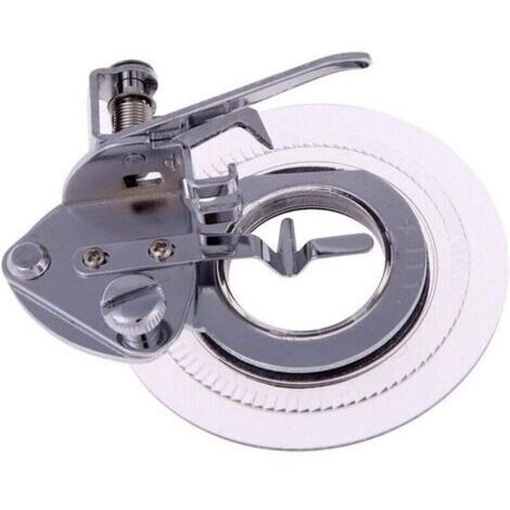 Pied-de-biche pour machine à coudre Pied-de-biche pour broderie de fleurs rondes Pied-de-biche pour machine à coudre de fleurs Pied-de-biche pour broderie Frères papillons ,Clips de couture (1/4)