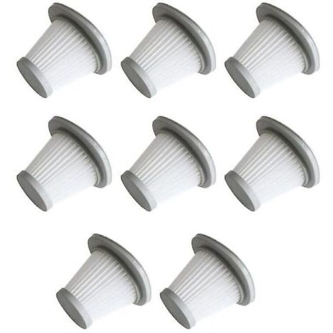 Lot de 8 filtres Hepa de rechange pour aspirateur à main sans fil Deerma Dx118c Dx128c (1/2)