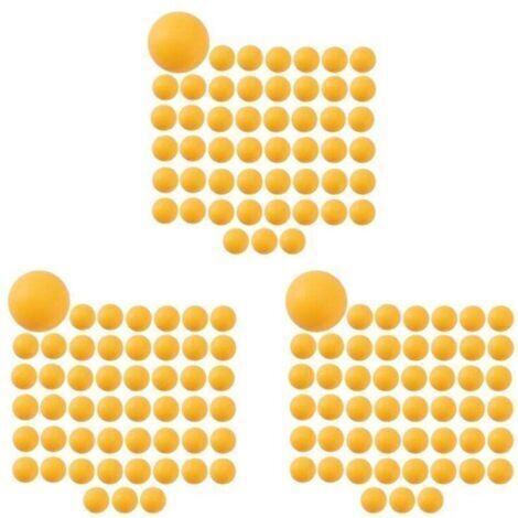 Lot De 150 Balles De Ping Pong Orange Sans Couture Qualité Supérieure Pour Entraînement Avancé (1/4)