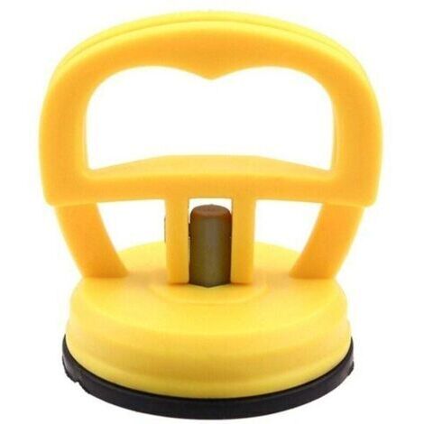 Jaune 58mm voiture indentation réparation extracteur force traction ventouse carrosserie panneau de réparation téléphone portable outil de montage d'écran (1/4)
