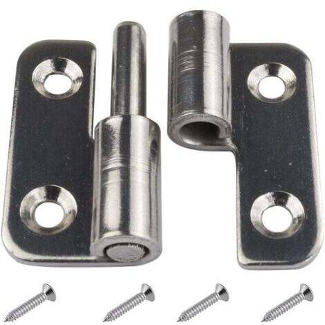 charnières amovibles Charnières de porte amovibles Inox 304 Gaucher (1/4)