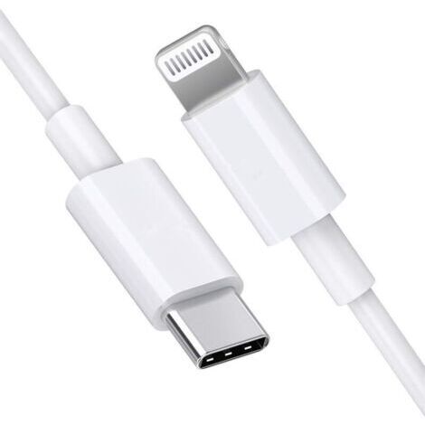 Câble USB C vers Lightning 1 mètre Câble de chargeur rapide de transmission de puissance certifié Apple MFi pour iPhone 12/12 Mini/12 Pro/12 Pro Max/11 Pro/11 Pro Max/X/XS/XR/XS Max/8/8 Plus/ iPad/Air (1/4)