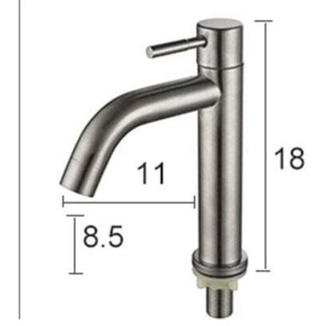 Robinet Lavabo,Salle Bain avec Haut Mitigeur Lavabo pour Lavabo ou Vasque de Salle Bain, Chaude et Froide Réglable de Mitigeur Lavabo,Laiton Chromé (1/2)