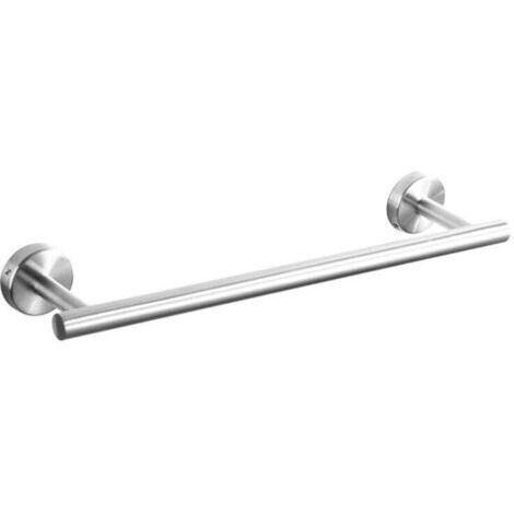 Barre porte-serviettes pour salle de bain à fixation murale en acier inoxydable SUS 304 Doré brossé 39.5cm (1/4)