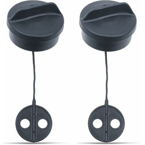 2 Pièces Bouchon de Réservoir pour STIHL FS38 FS45 FS55 FS56 FS80 FS81 FS85 FS88 FS120, AUMEL Bouchon Essence de Débroussailleuse Bouchon de Réservoir Rechange Pièces Détachées (1/4)
