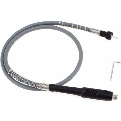 Perceuse à arbre flexible Arbre flexible universel, longueur de l'adaptateur d'arbre pour outil multifonction rotatif, extension d'arbre de forage flexible avec mandrin sans clé (1/4)