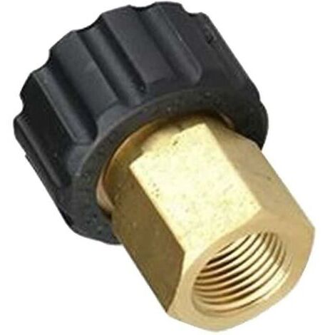 Buse Raccord Adaptateur Accessoires nettoyeurs Haute Pression - M22 G3 / 8M (1/4)