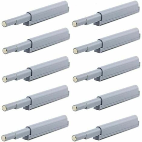 Appuyez pour ouvrir magnétique loquets Fermetures magnétiques push-open ouvre et ferme la porte avec une simple pression 8.21.241cm (10 pièces) (1/4)