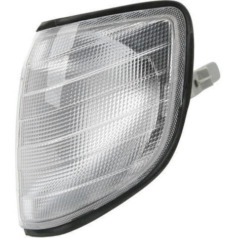 Feu de Virage Latéral Aramox, Angle de Virage Avant ABS Indicateur Latéral à Haute luminosité Remplacement de la Lampe Clignotante pour S320 S420 S500 S600 300SD 300SE (Gauche 1408260543). (1/4)