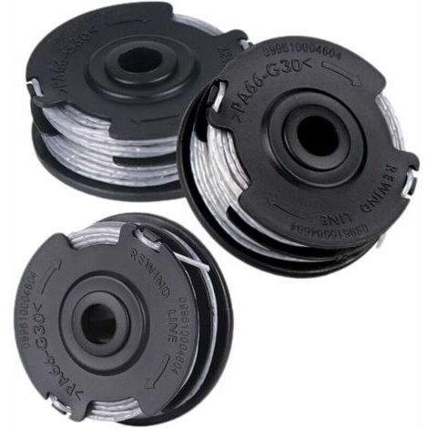 Lot De 3 Bobines Pour Débroussailleuse Bosch Art 24 27 30 30-36 Li 18 M 1,65 Mm - (1/4)