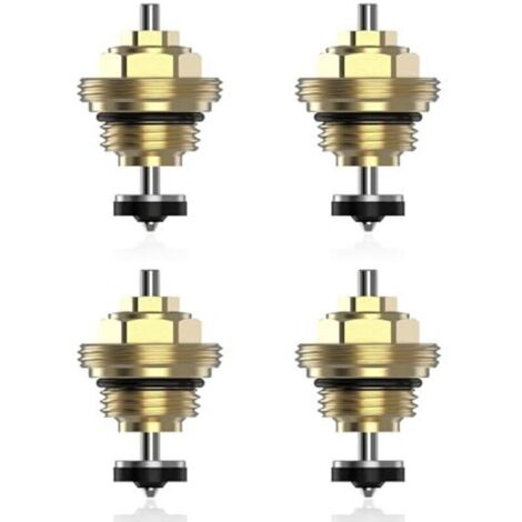 Insert de vanne M30 x 1,5 pour chauffage au sol : 4 accessoires de collecteur pour actionneur de chauffage au sol (1/4)