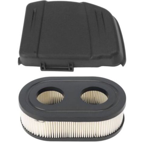 Couvercle de filtre à air et kit de filtre à air 594106 594575, pièces de rechange pour couvercle de filtre à air ABS, compatible avec les tondeuses à gazon 650EXI 675EXI 675IS (couvercle) (1/4)
