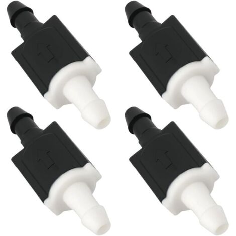 Lot de 4 Clapets Anti Retour pour Lave Glace de Pare Brise 85321-26020 8532126020 1K6863447A Compatible avec Toyota 41x14mm (1/4)